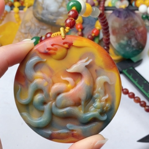 蜜蜡吊坠(赠链)未镶嵌118