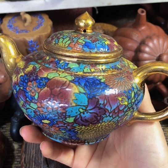 茶壶紫砂原矿料手工制一把壶123