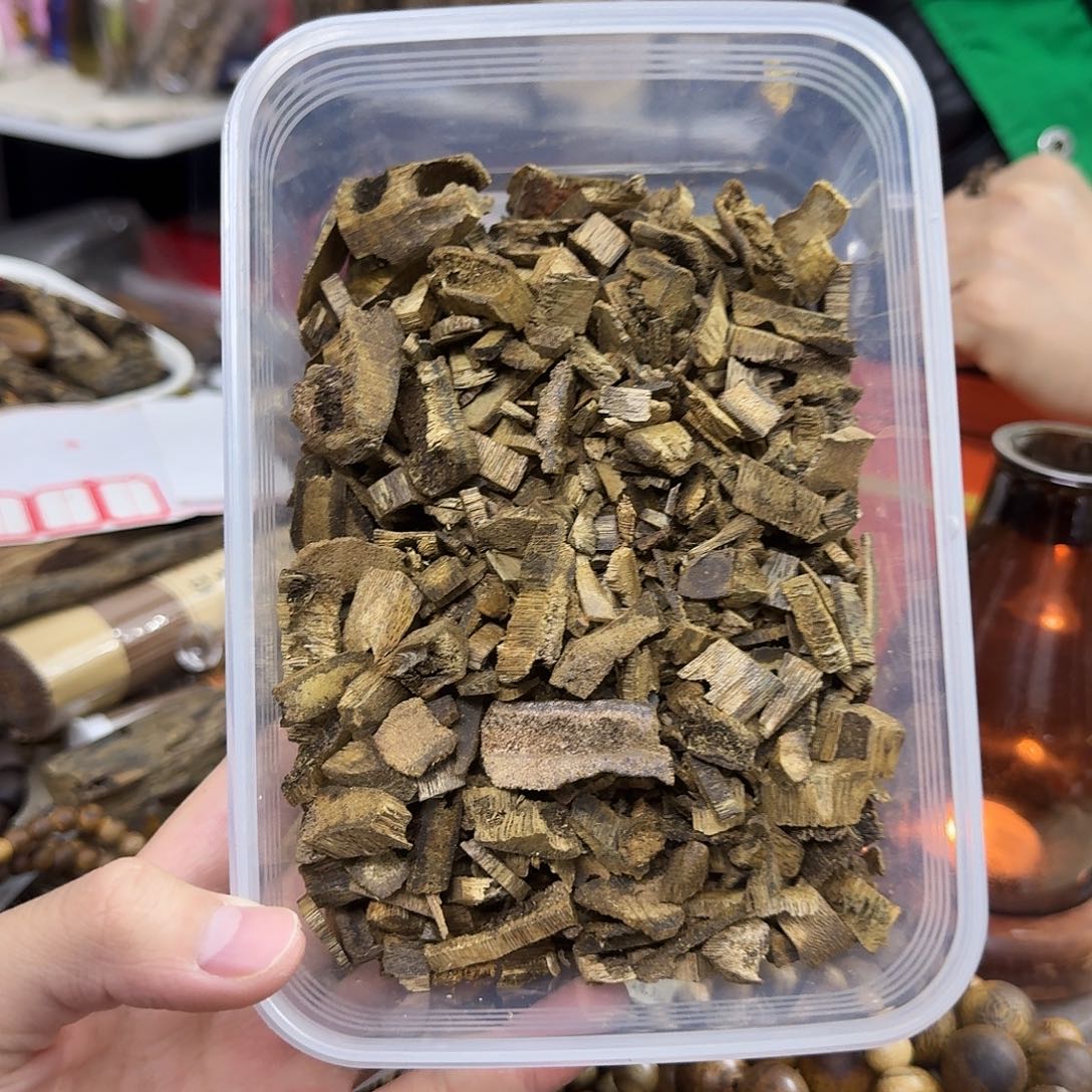 沉香沉香枕白棋边角料 100 克一份发货