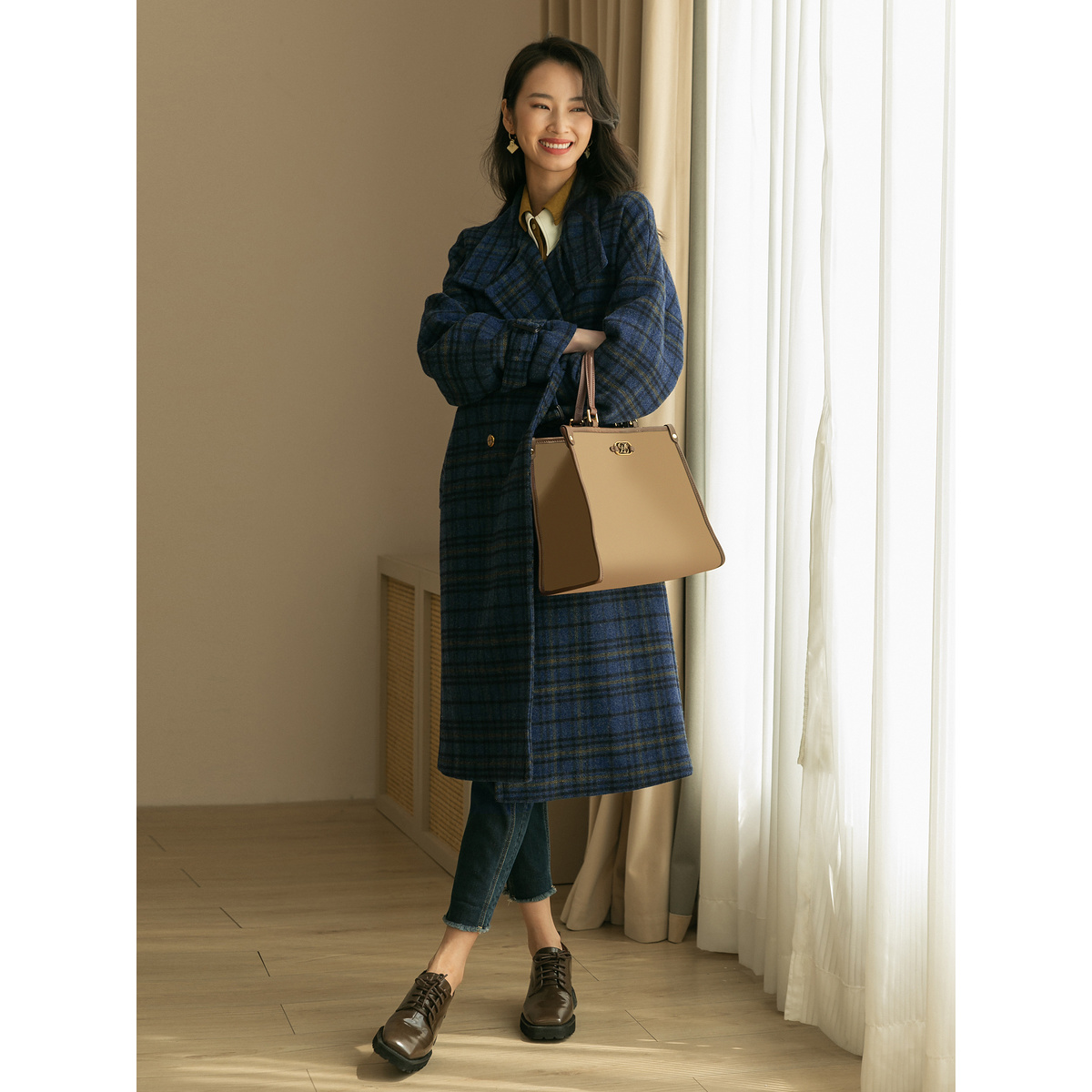 【尚雅】莱芙·艾迪儿长大衣1W4D65182