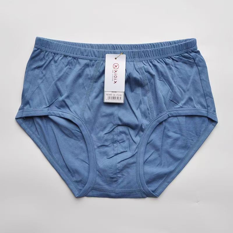 hioih/华友源老人三角裤运动大码男平角内裤透气高腰