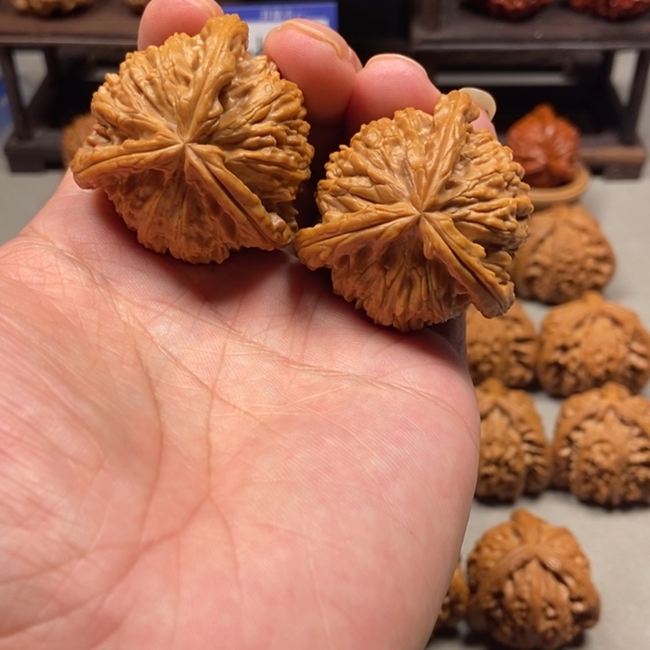 云***端把件文玩核桃41拼接