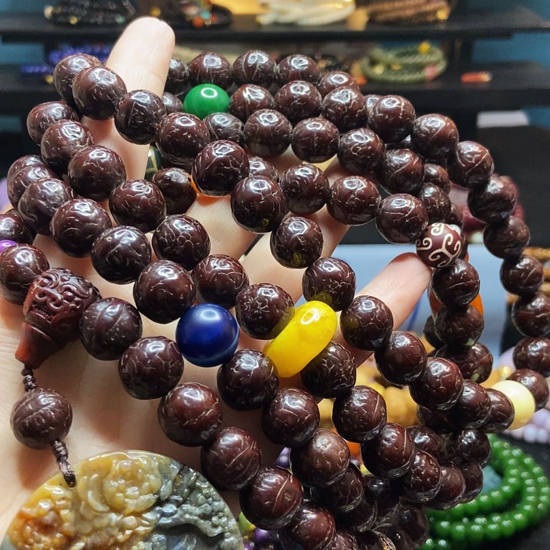 聽***i佛心果吊坠菩提果