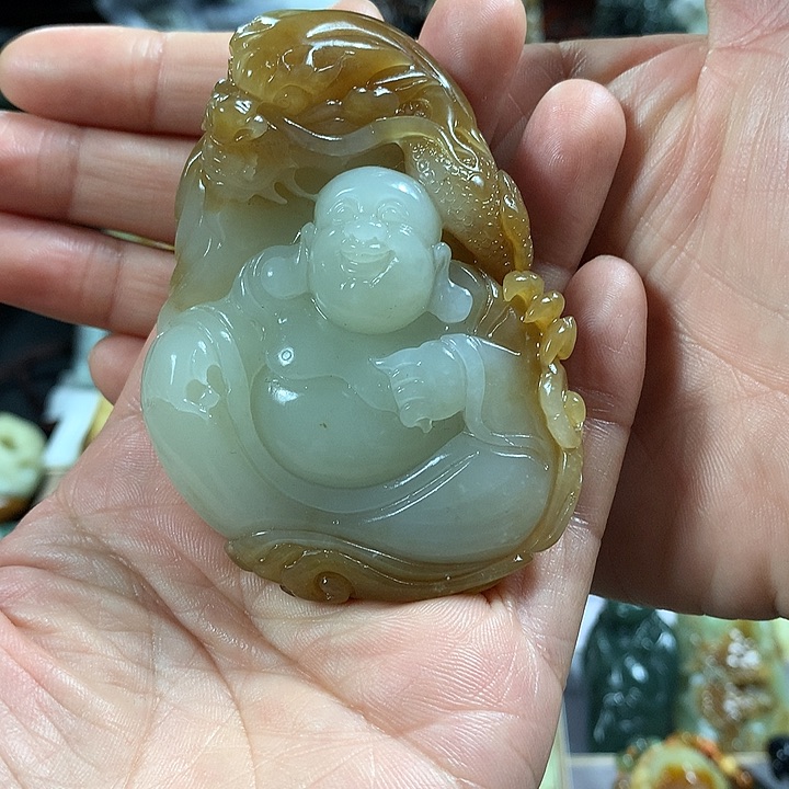 和田玉（糖玉）挂件未镶嵌?****?