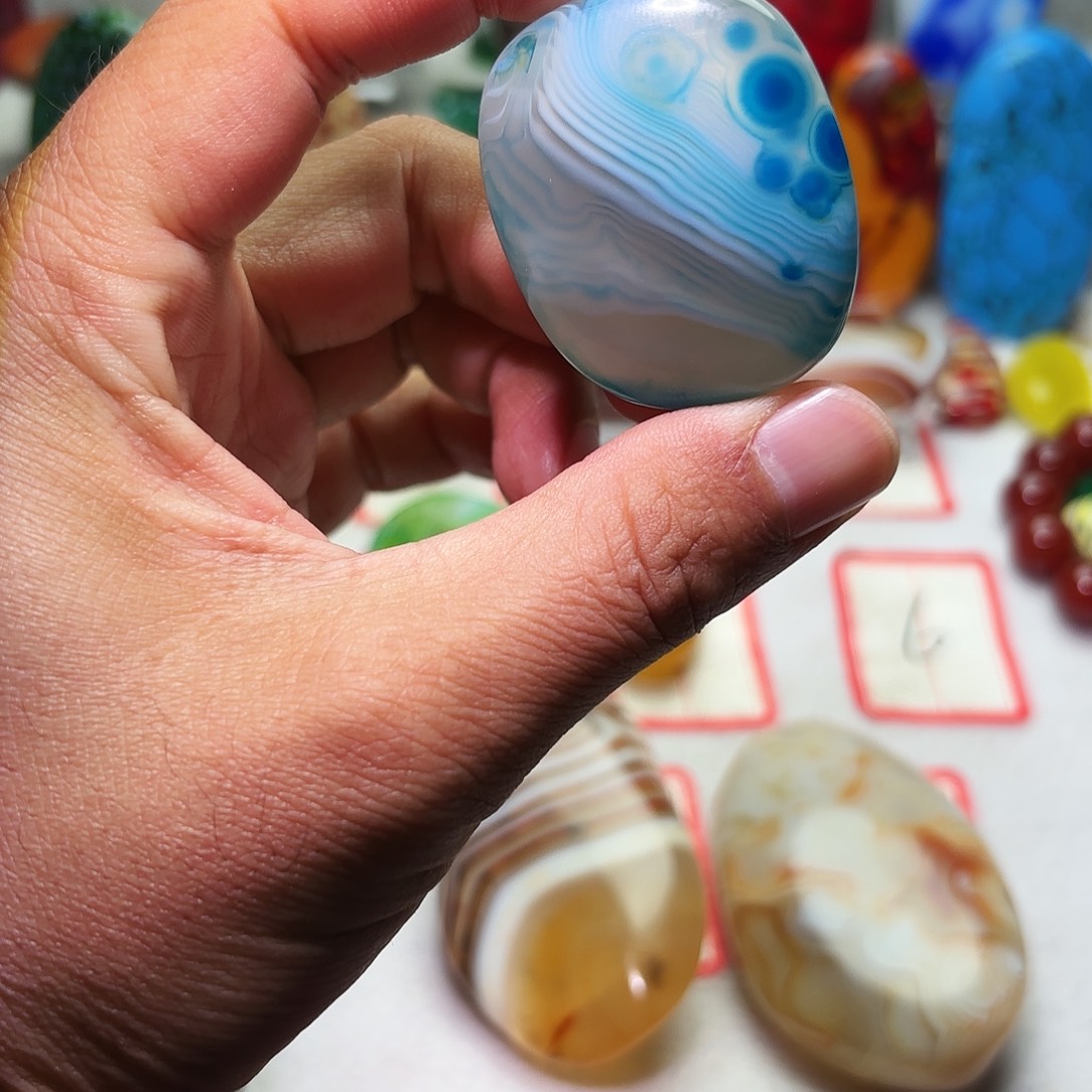 玛瑙/玉髓未镶嵌颈饰