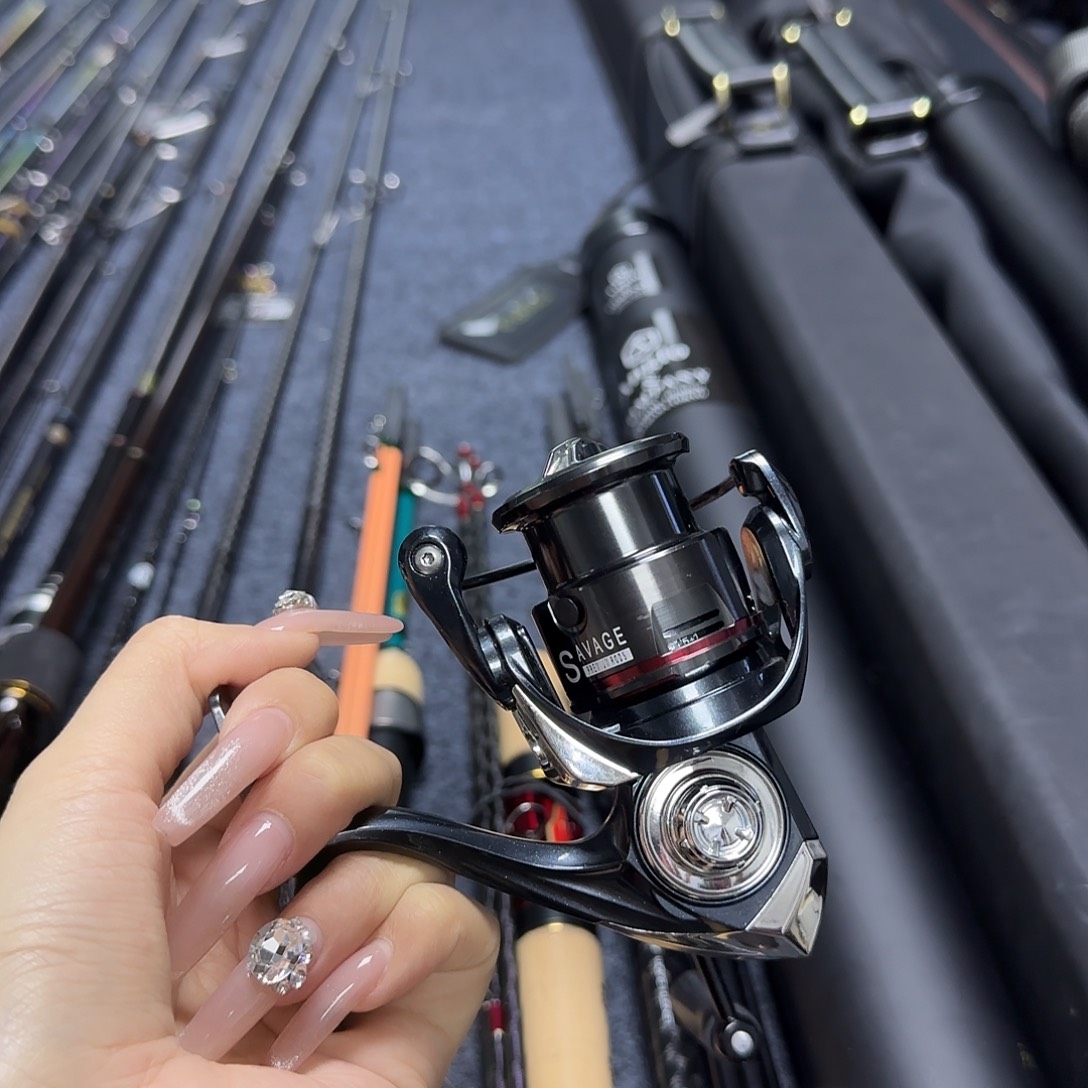 几***意碳素3.8m2.1m路亚纺车