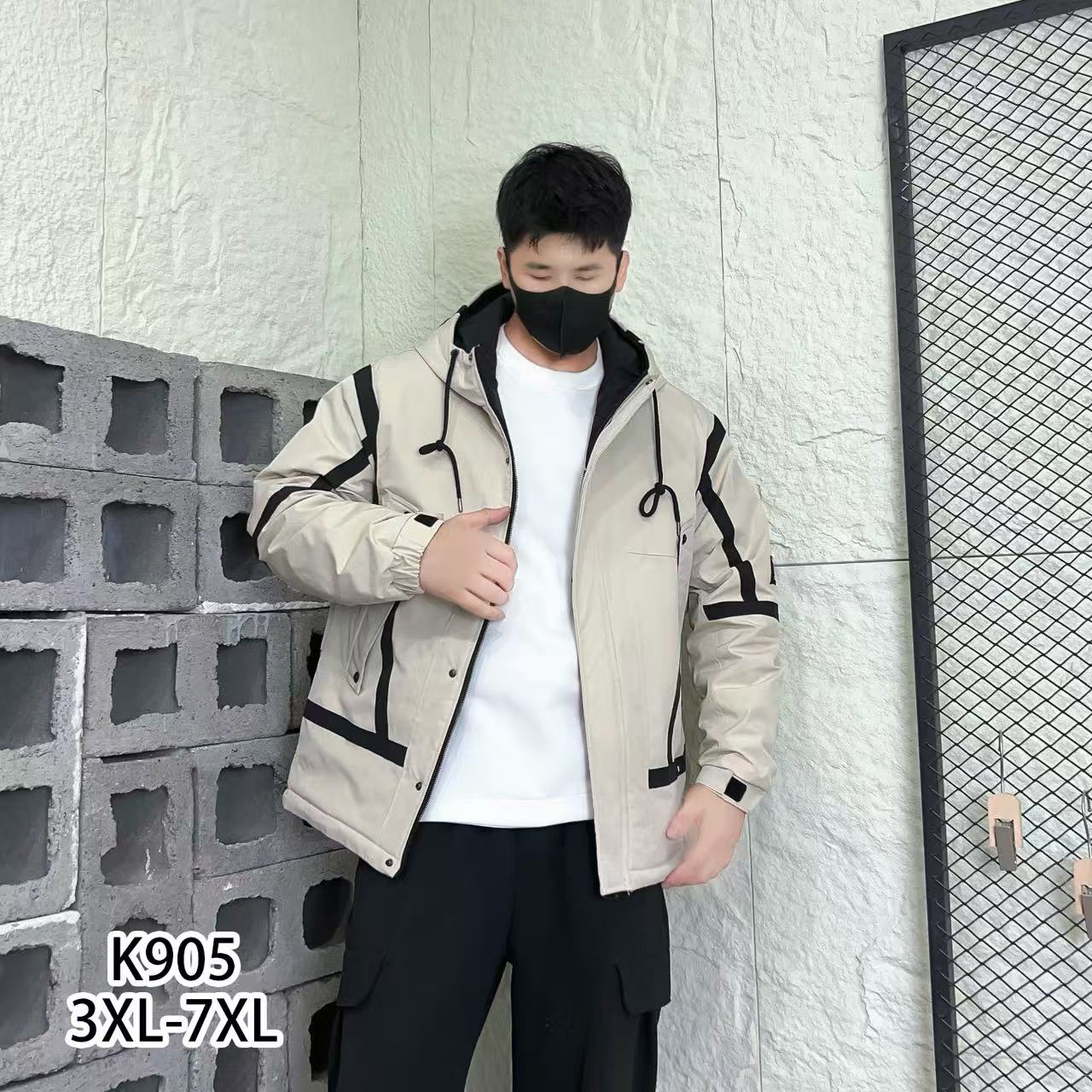 老朴大码二绵外套905