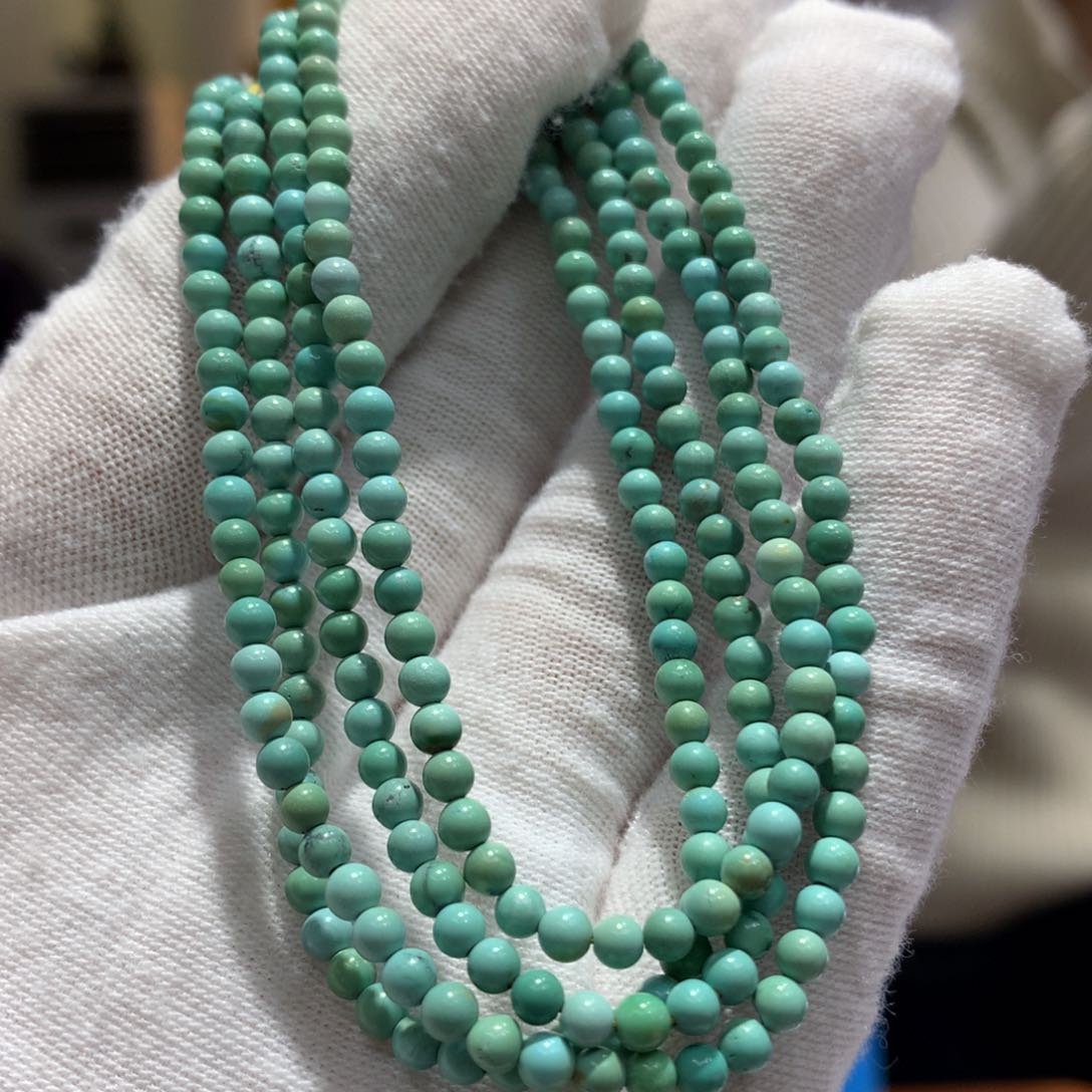绿松石长链未镶嵌
