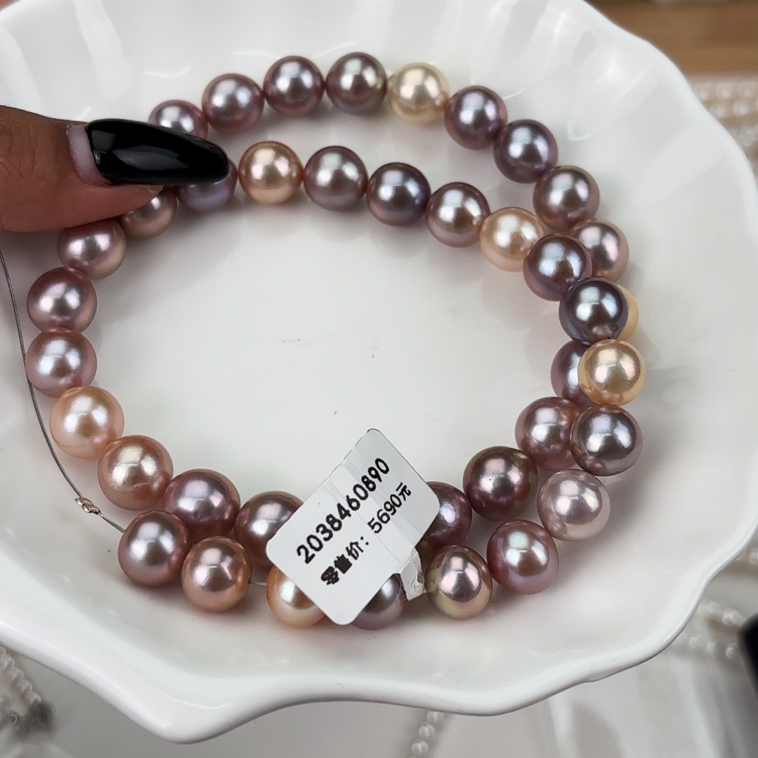 离***父手链淡水珍珠未镶嵌项链