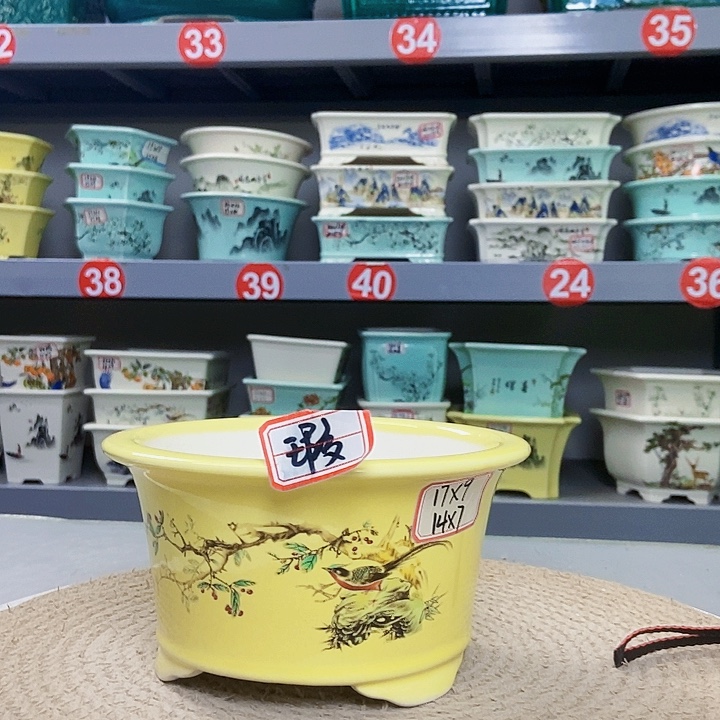 紫砂花瓶紫砂花盆