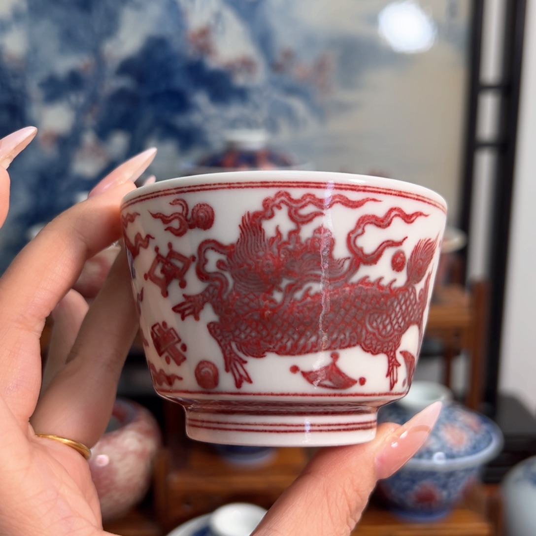 摆件念*毛仔柴窑单杯