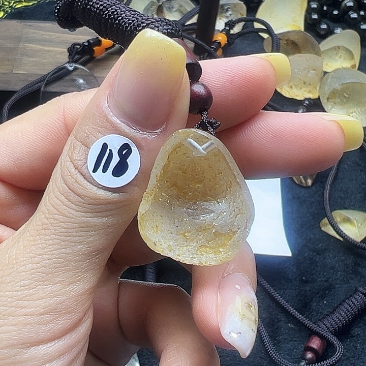 珠宝半成品紫晶未镶嵌118