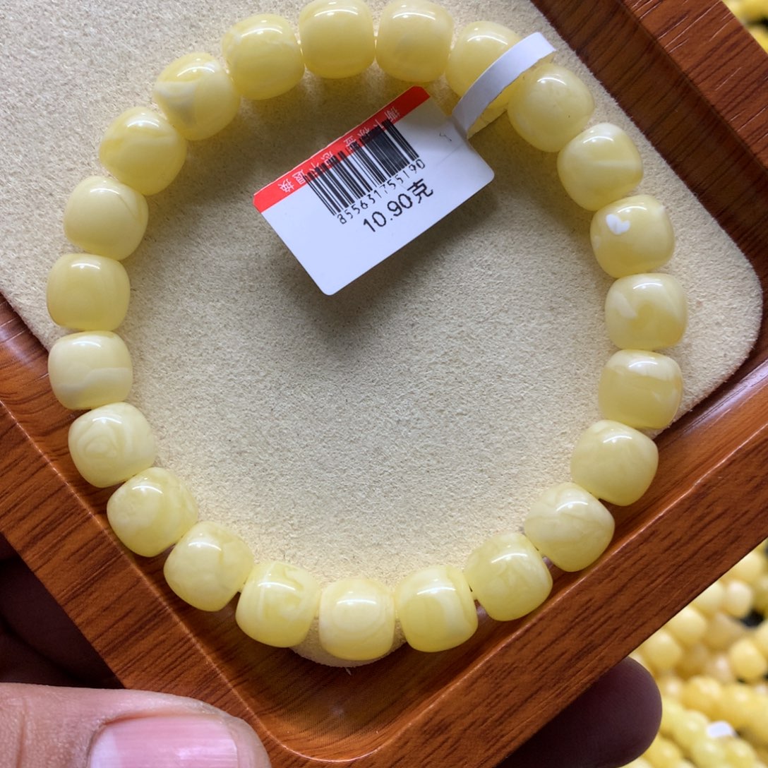 蜜蜡手链未镶嵌蜜蜡