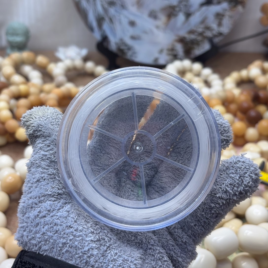吊坠菩提根/象牙果1.0水晶弹力绳随单