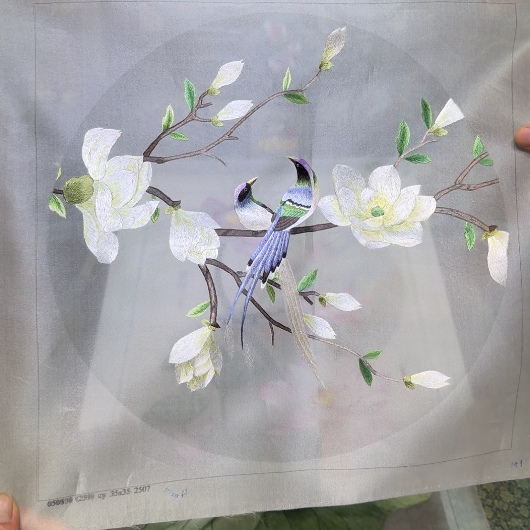 刺绣手工苏绣工艺制作技艺精湛