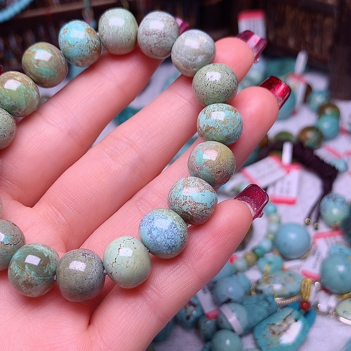 绿松石珠宝奇石未镶嵌