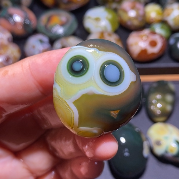 未镶嵌玛瑙/玉髓珠宝半成品113