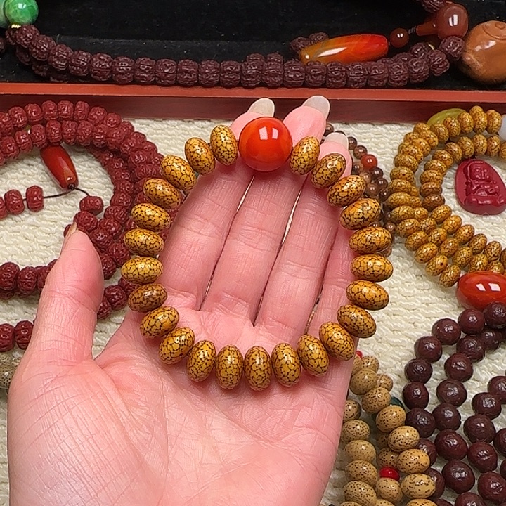 星月菩提手串星月菩提