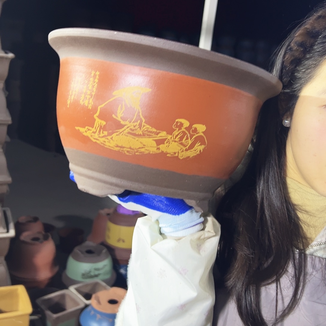 30红色孔夫子三角金钟