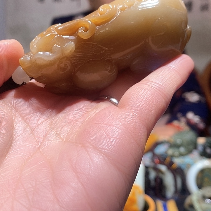 和田玉把件未镶嵌