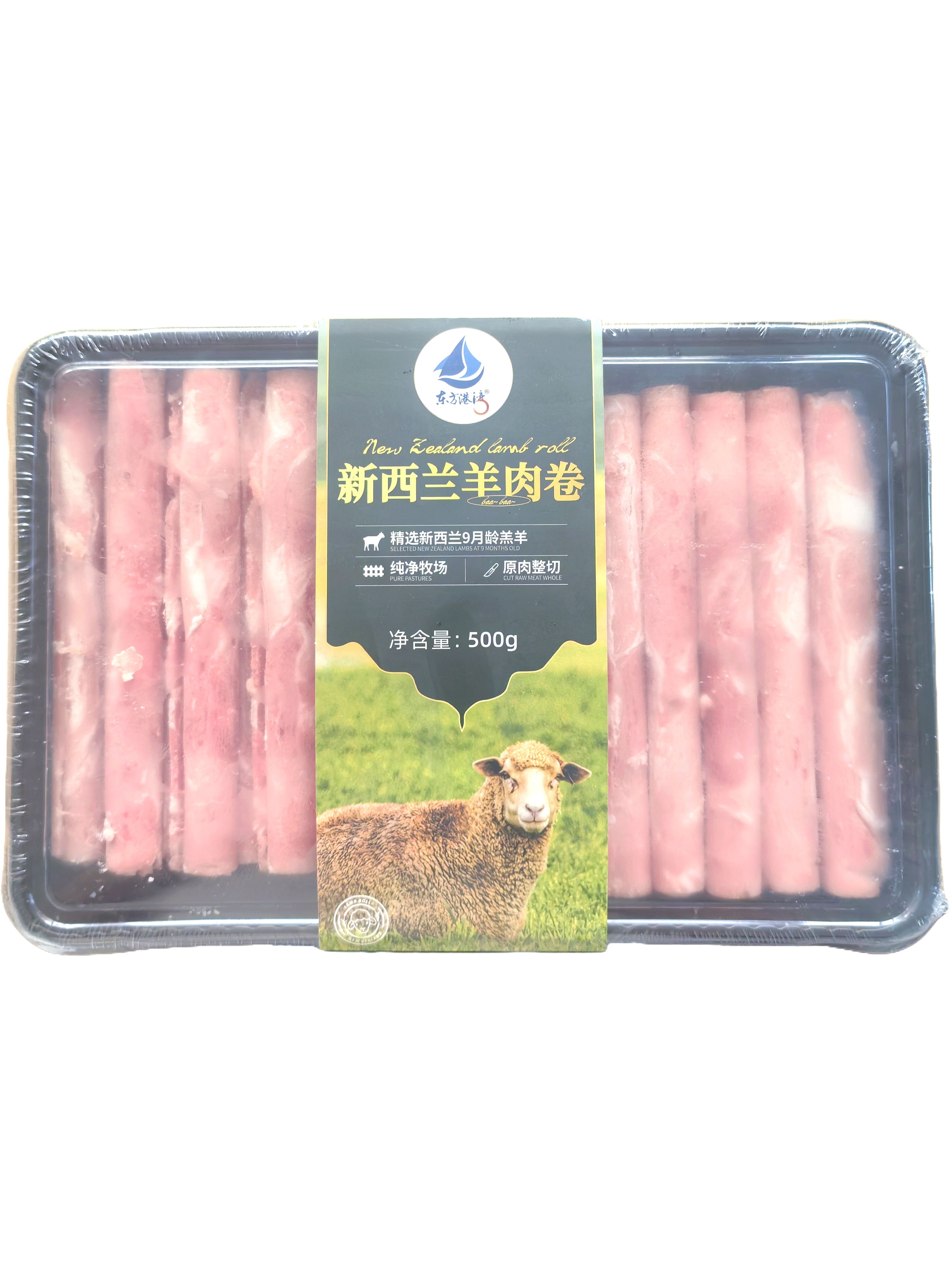 东方港湾新西兰羊肉卷500g /盒