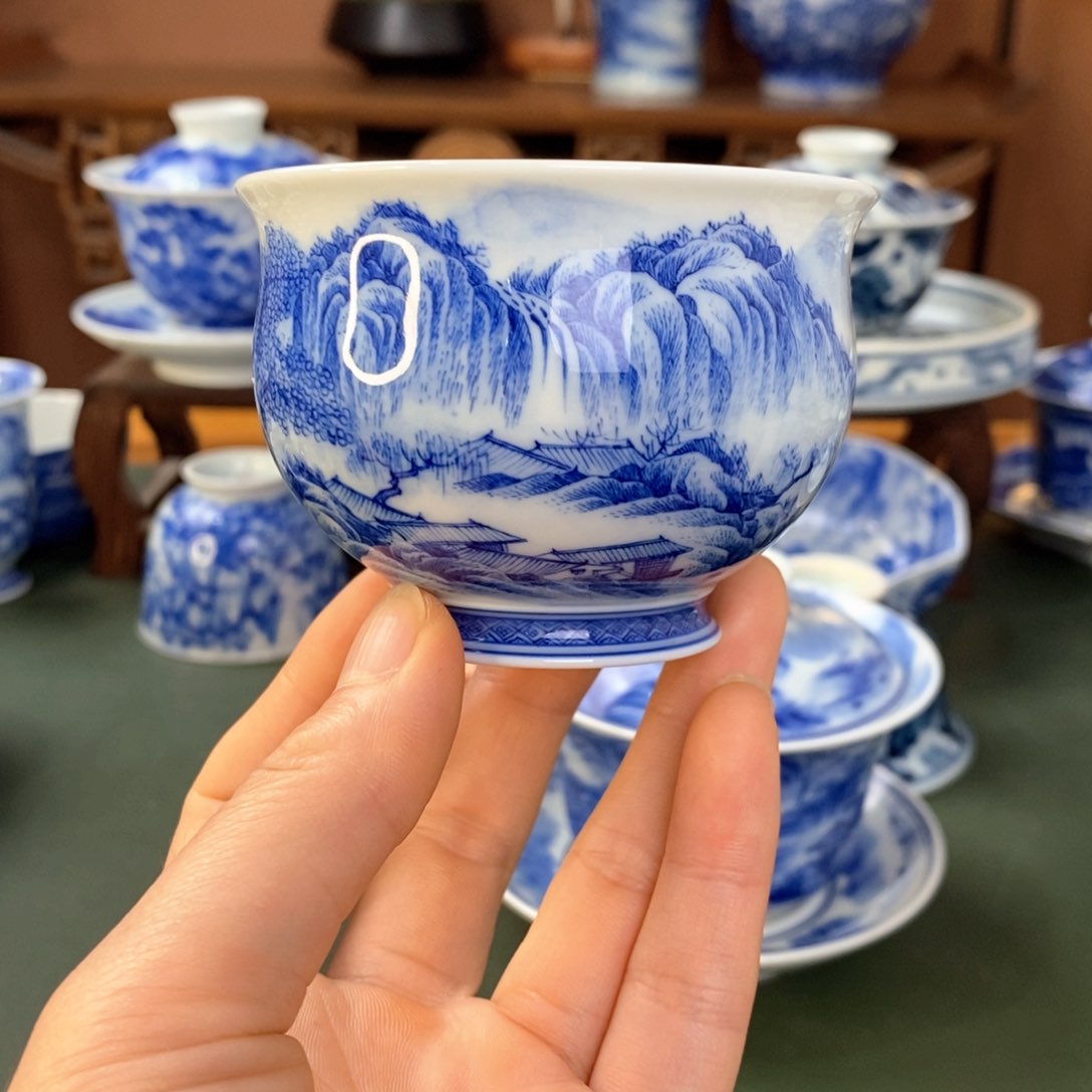 杯景德镇陶瓷手工艺品