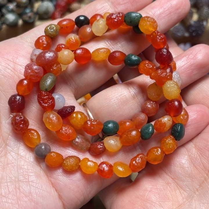 玛瑙/玉髓合金手链