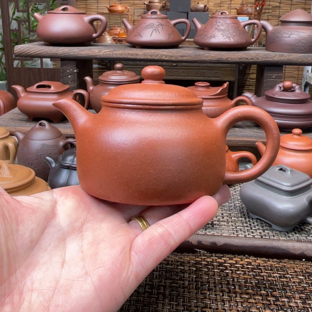 紫砂茶壶宜兴原矿紫砂手工制全180