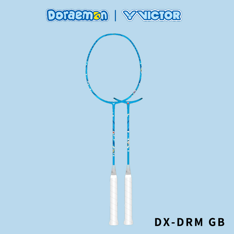 新品VICTOR/威克多胜利羽毛球拍DX-DRM GB哆啦A梦联名系列礼盒