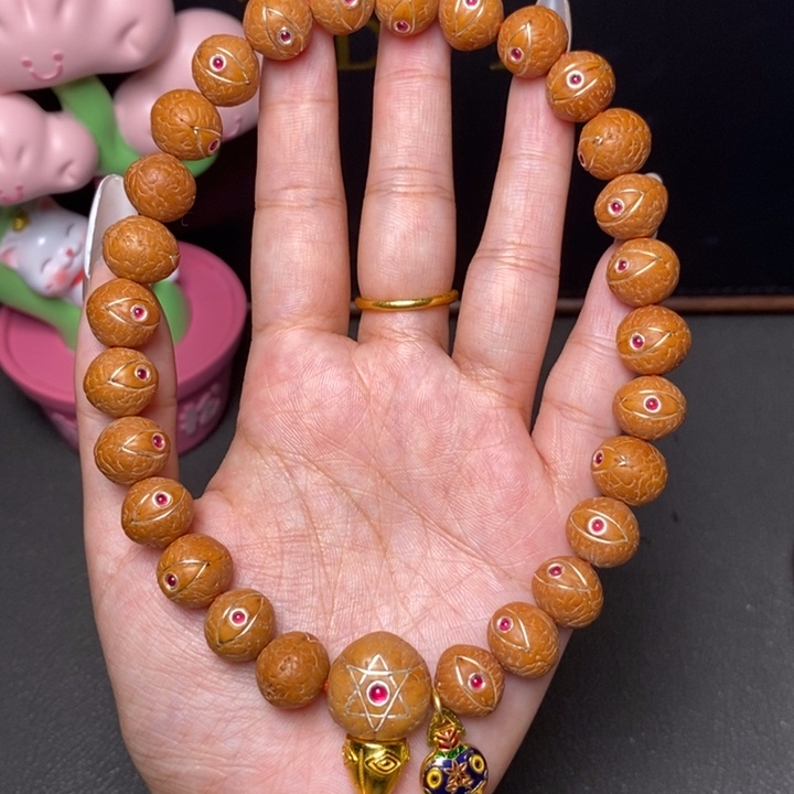 凤眼菩提手串?****?尼泊尔