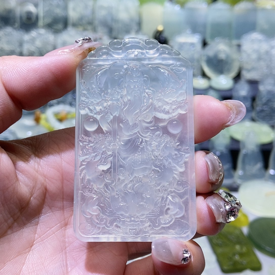 岫玉吊坠未镶嵌吊坠