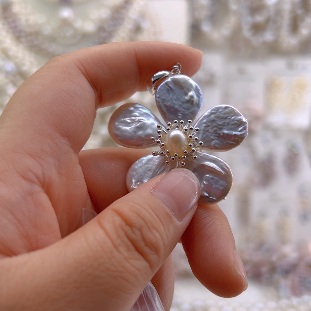 淡水珍珠吊坠未镶嵌