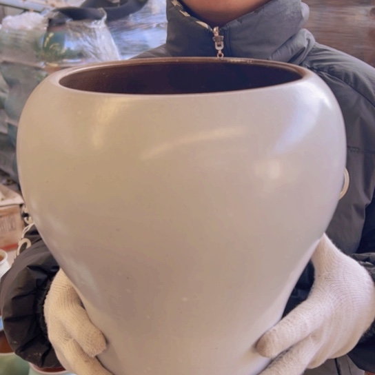 紫砂花盆高28口20————-