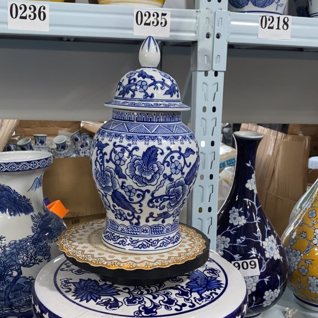 【闪购商品】摆件将军罐花瓶摆件花瓶