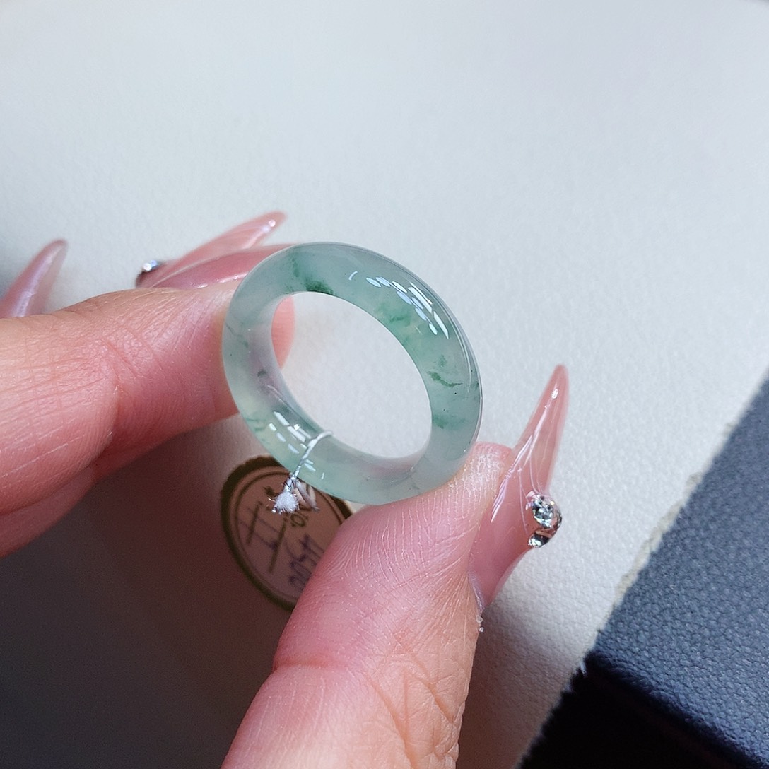 翡翠戒指未镶嵌17号