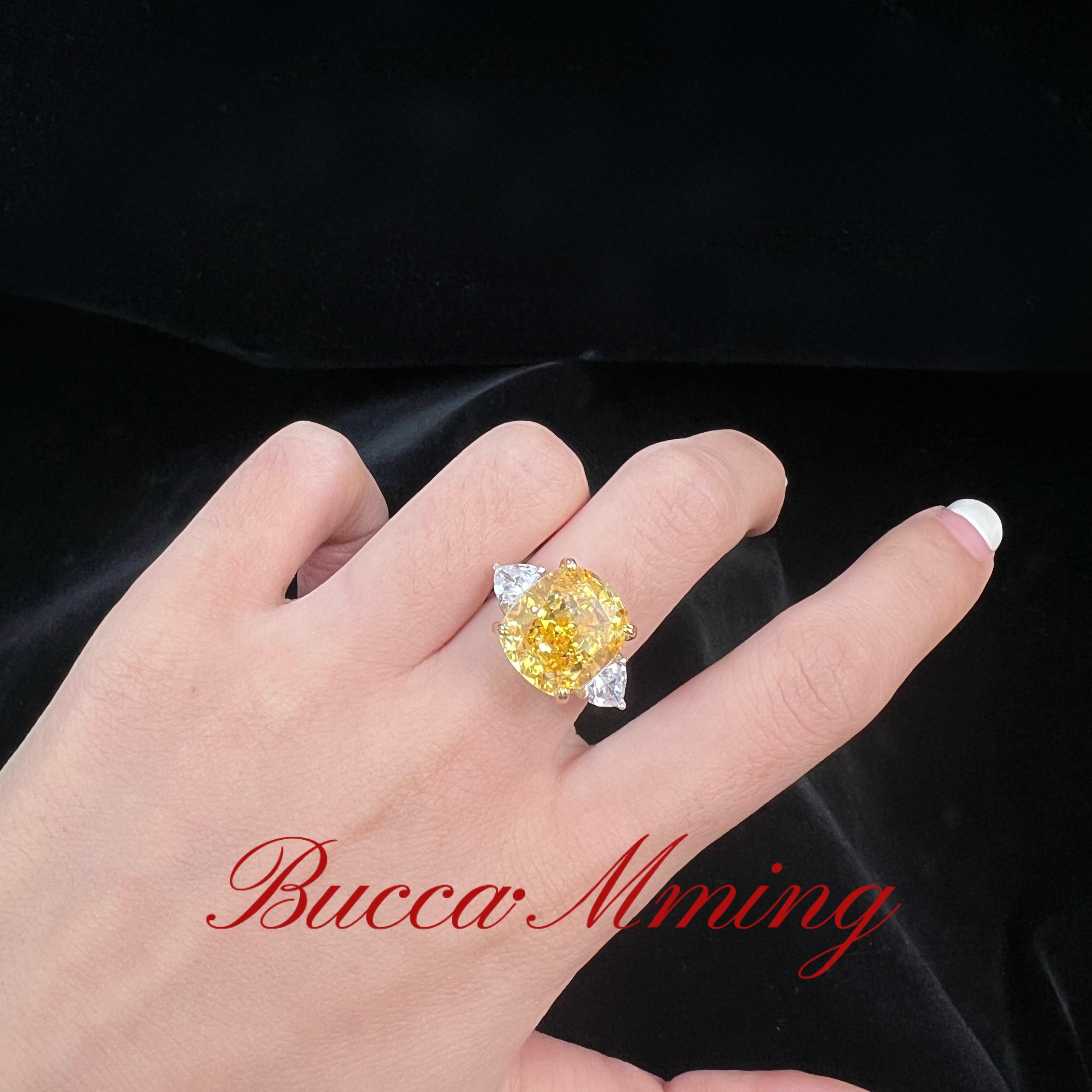 合金戒指 Mming黄钻钻戒指