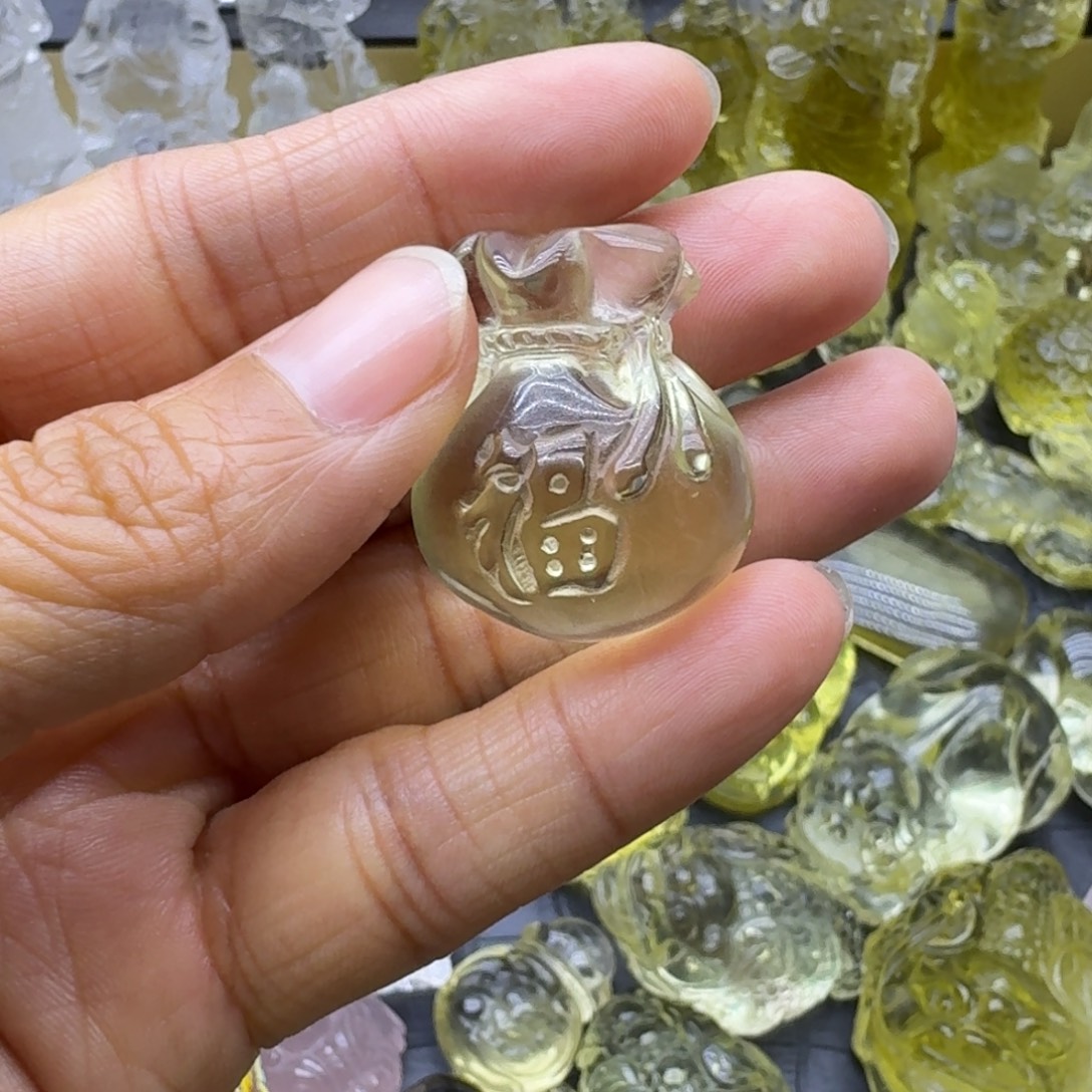 水晶珠宝半成品未镶嵌