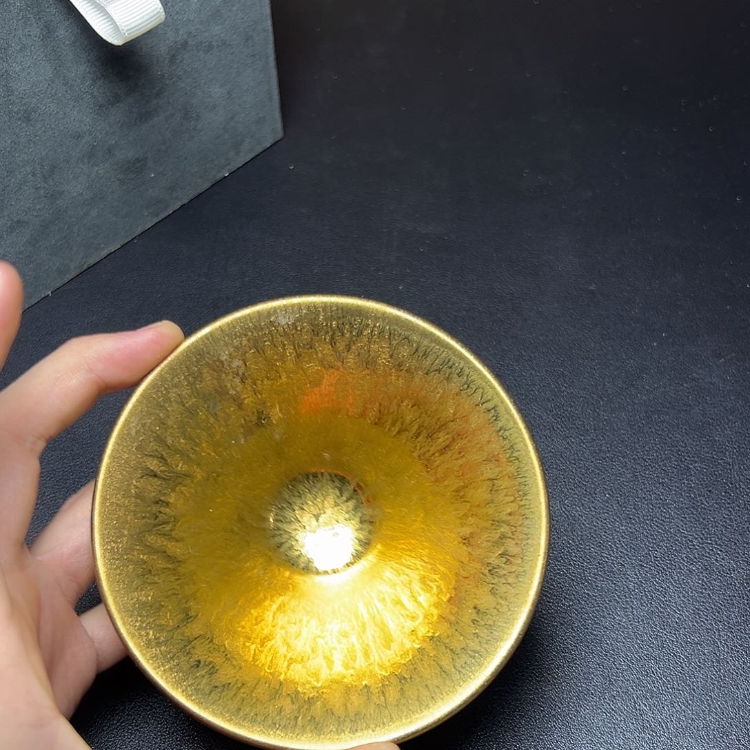 雨***茶盏191建窑建盏主人杯