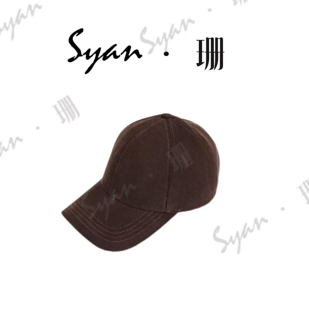 Syan【水宝宝】2025秋冬新款轻奢时尚百搭简约ins休闲帽
