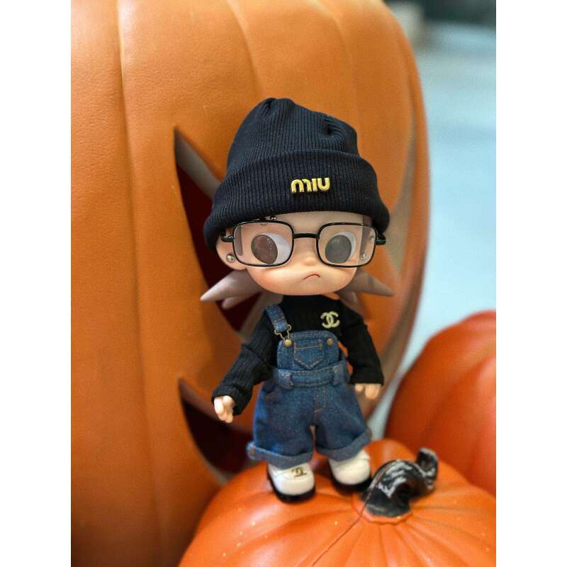 zsiga可动人偶1/8向往之处bjd玩偶娃衣嘎子姐衣服复古牛仔背穿搭