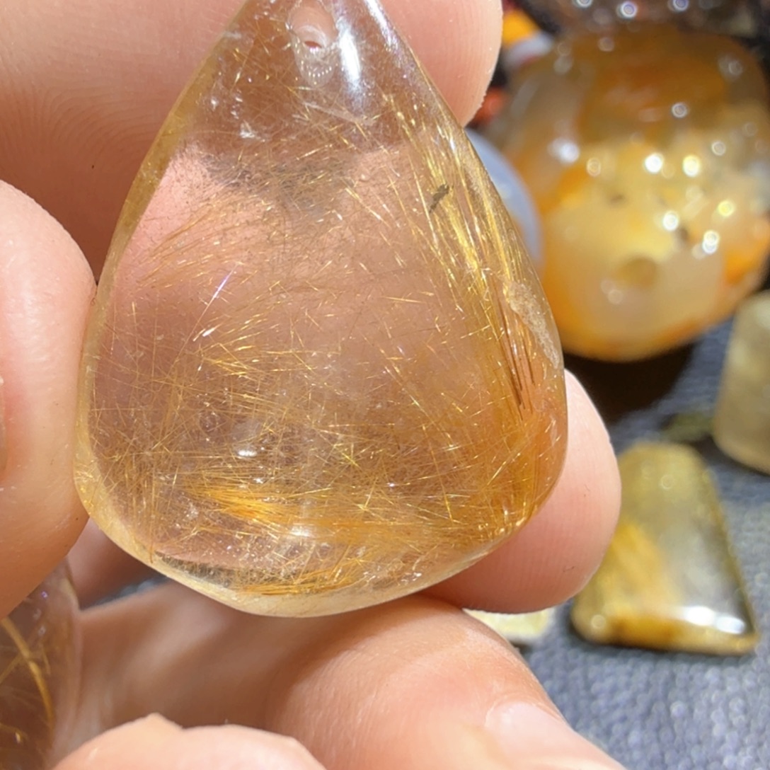 水***华未镶嵌吊坠(不含链)水晶