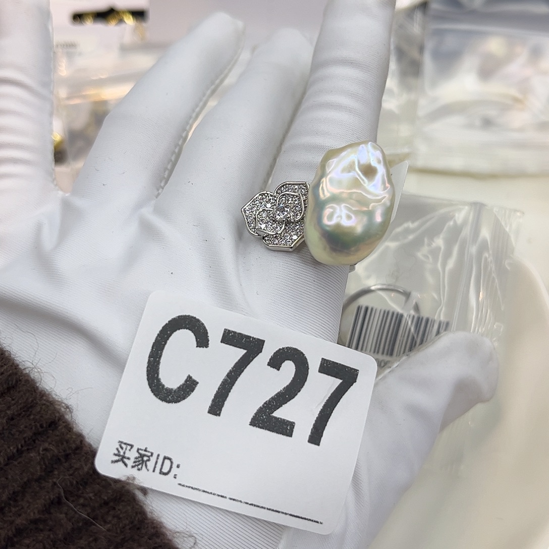 耳饰淡水珍珠合金