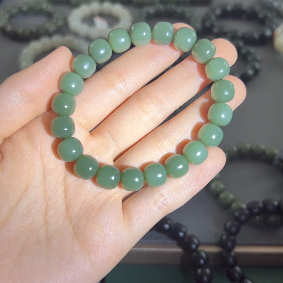 和田玉手链未镶嵌