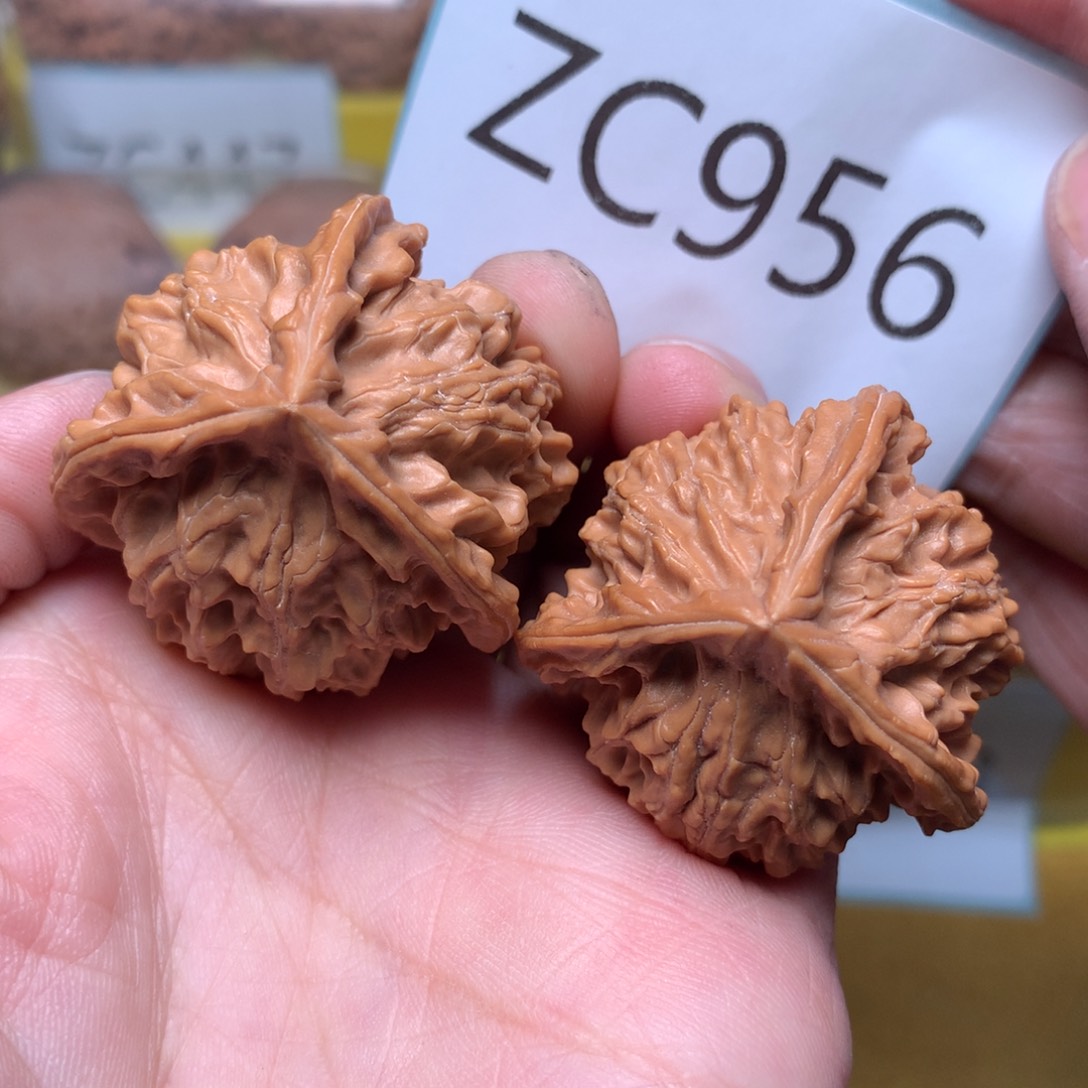 文玩核桃把件盘山球本37