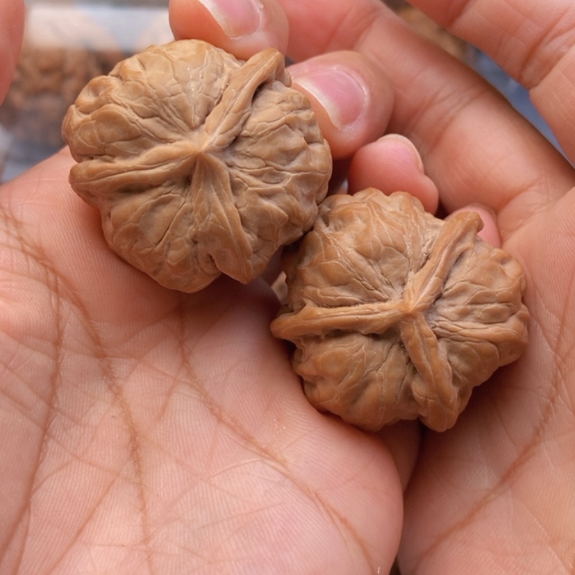 【闪购商品】文玩核桃把件蛤蟆三棱