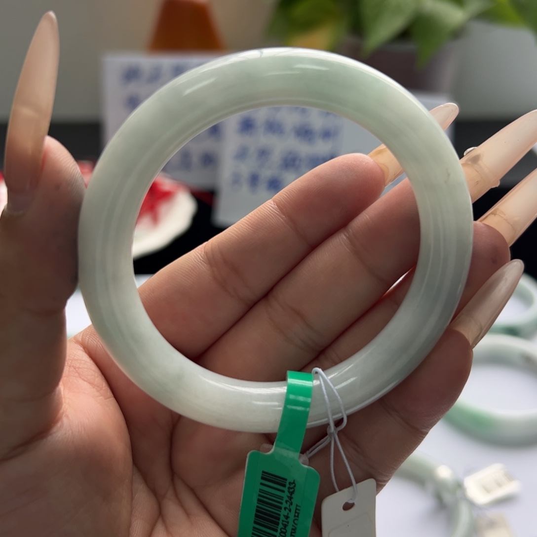 未镶嵌手镯翡翠天然缅甸翡翠6