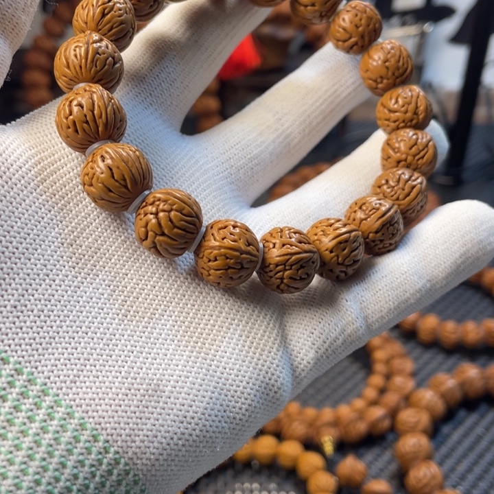 桃木秦岭野生龙纹桃核