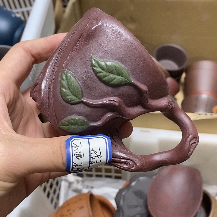 茶杯紫砂瑕疵不退不换介意勿拍