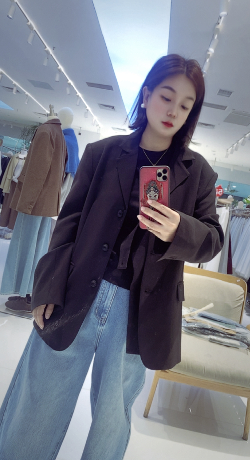 气质显瘦西装外套女春季新款设计感小众休闲小西装