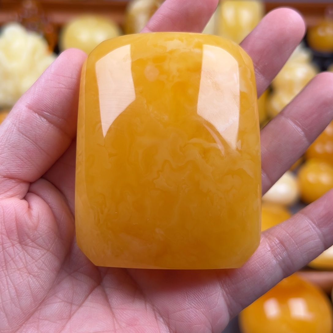 琥珀颈饰未镶嵌纯天然琥珀蜜蜡无优化